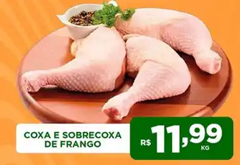 Supermercados Joanin Coxa e sobrecoxa de frango oferta