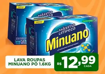 Supermercados Joanin Lava roupas minuano pó oferta