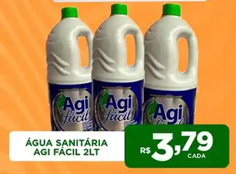 Supermercados Joanin Água sanitária agi fácil oferta