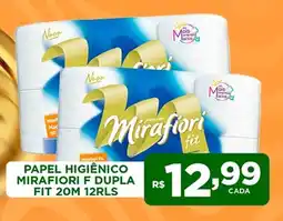 Supermercados Joanin Papel higiênico mirafiori f dupla fit 20m 12rls oferta