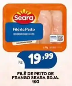 Bramil Supermercados Filé de peito de frango seara bdja. oferta