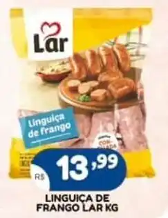 Bramil Supermercados Linguiça de frango lar oferta