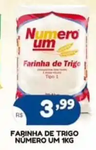 Bramil Supermercados Farinha de trigo número um oferta