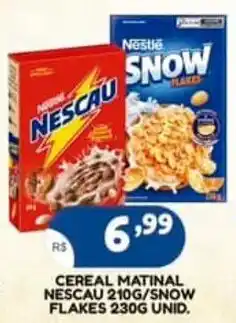 Bramil Supermercados Cereal matinal nescau /snow flakes  unid. oferta