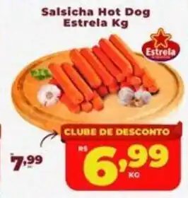 Rede uniforça Salsicha Hot Dog Estrela oferta