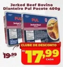 Rede uniforça Jerked Beef Bovino Dianteiro Pul Pacote oferta