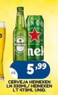 Bramil Supermercados Cerveja heineken ln / heineken lt unid. oferta