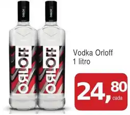 Mineirão Atacarejo Vodka Orloff oferta