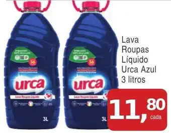 Mineirão Atacarejo Lava Roupas Líquido Urca Azul oferta