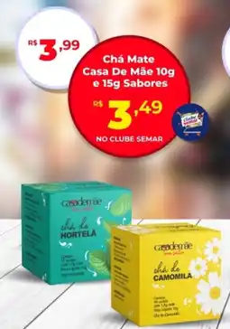 Semar Supermercado Chá Mate Casa De Mãe oferta