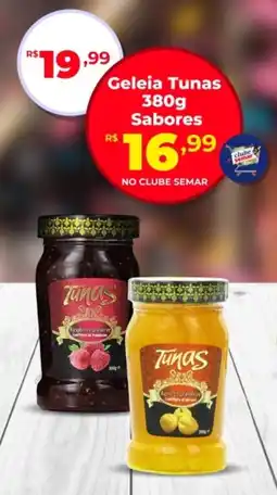 Semar Supermercado Geleia Tunas Sabores oferta