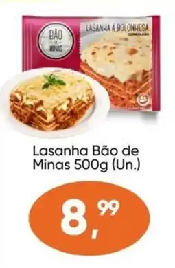 Imec Supermercados Lasanha Bão de Minas (Un.) oferta