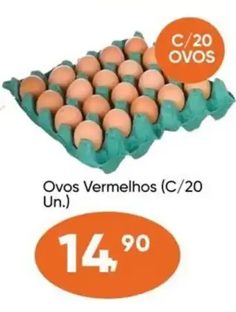 Imec Supermercados Ovos Vermelhos (C/20 Un.) oferta