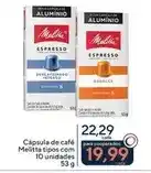 Coop Melitta - cápsula de café oferta