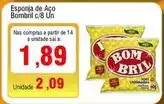 Spani Atacadista Bombril - esponja de aço oferta