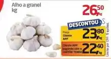 Tenda Atacado A granel - alho oferta