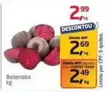 Tenda Atacado Beterraba oferta