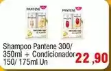 Spani Atacadista Pantene - shampoo 300/ 350ml + condicionador 150/ 175ml un oferta