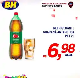Supermercados BH Antarctica - refrigerante guaraná oferta