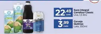 Carrefour Quilmes - suco integral oferta