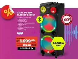 Móveis Simonetti Caixa de som tax5509 2400w oferta