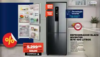 Móveis Simonetti REFRIGERADOR BLACK INVERTER oferta