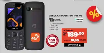 Móveis Simonetti Celular positivo p41 4g oferta