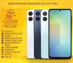 Lojas Cem Smartphone samsung galaxy a06 oferta