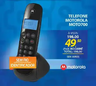 Lojas Cem Telefone motorola moto700 oferta