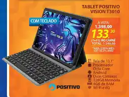 Lojas Cem Tablet positivo VISION T3010 oferta