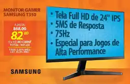 Lojas Cem Monitor gamer samsung t350 oferta