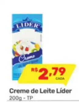 Supermercados Condor Creme de Leite Líder oferta