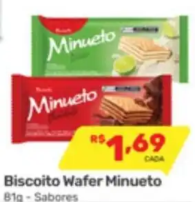 Supermercados Condor Biscoito Wafer Minueto oferta