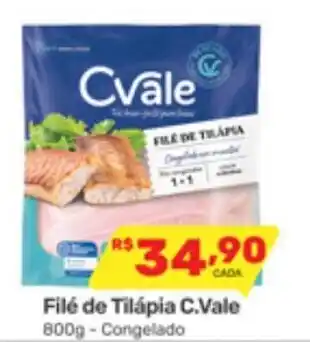 Supermercados Condor Filé de Tilápia C.Vale  Congelado oferta