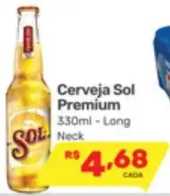 Supermercados Condor Cerveja Sol Premium Long oferta