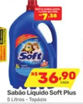 Supermercados Condor Sabão Líquido Soft Plus oferta