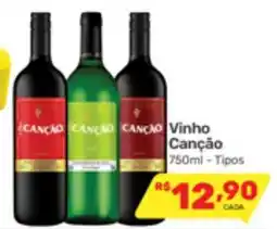 Supermercados Condor Vinho Canção Tipos oferta