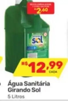 Supermercados Condor Água Sanitária Girando Sol oferta