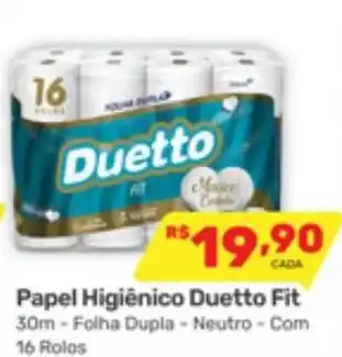 Supermercados Condor Papel Higiênico Duetto Fit oferta