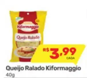 Supermercados Condor Queijo Ralado Kiformaggio oferta