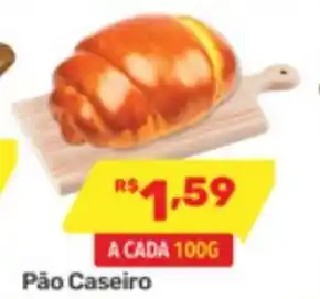 Supermercados Condor Pão Caseiro oferta