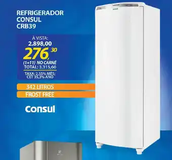 Lojas Cem Refrigerador consul crb39 oferta