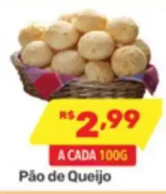 Supermercados Condor Pão de Queijo oferta