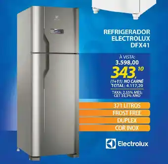 Lojas Cem Refrigerador electrolux dfx41 oferta