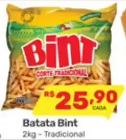 Supermercados Condor Batata Bint Tradicional oferta