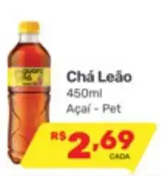 Supermercados Condor Chá Leão Açaí-Pet oferta