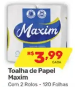 Supermercados Condor Toalha de Papel Maxim oferta