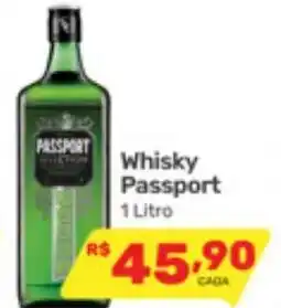 Supermercados Condor Whisky Passport oferta