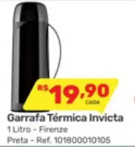 Supermercados Condor Garrafa Térmica Invicta oferta