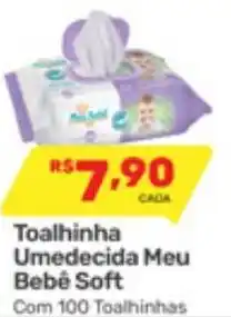 Supermercados Condor Toalhinha Umedecida Meu Bebê Soft oferta